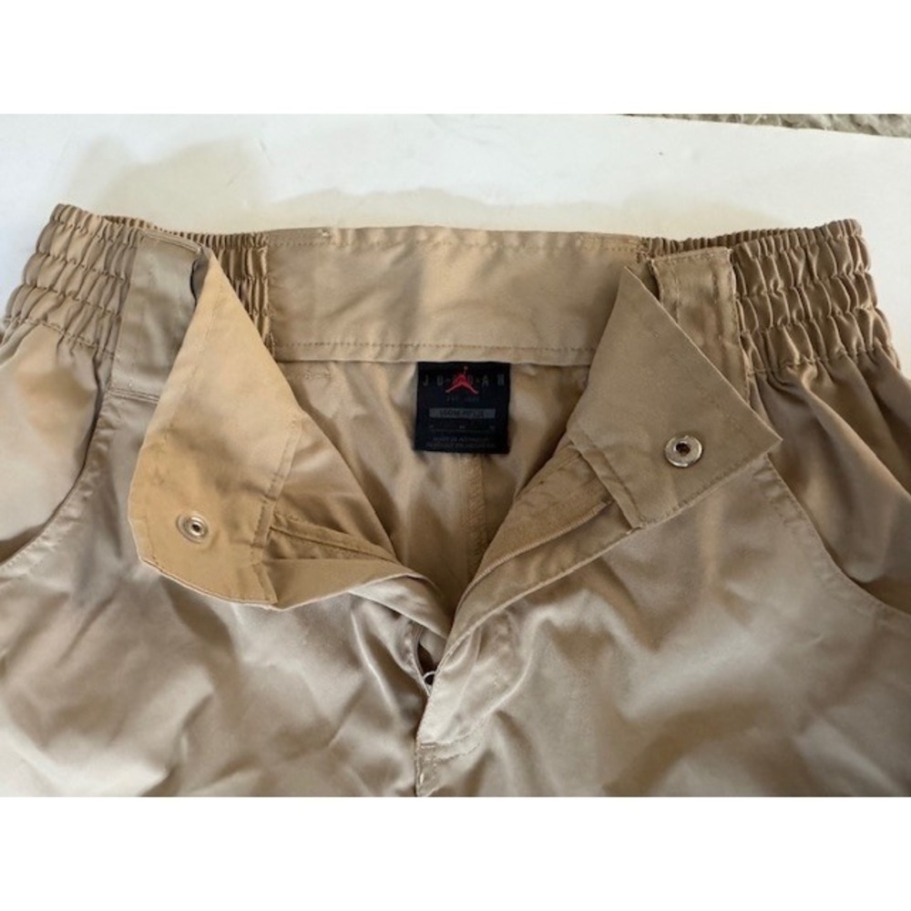 NWOT‎ Jordan Flight Cargo Pants Tan Wide Leg Drawstring Womens - Medium - Picture 15 of 16